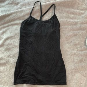 Lululemon black racerback tank top